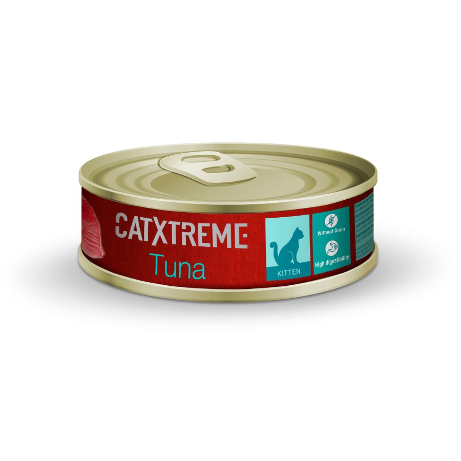 Catxtreme Kitten atún alimento húmedo para gatos 170 GR, , large image number null